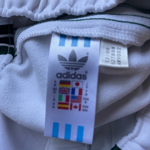 VINTAGE ADIDAS ORIGINALS ATHLETIC TRACK BASKETBALL SHORTS 3 stripes - Picture 11 of 14